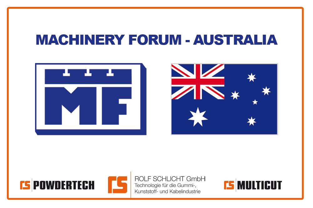 Machinery Forum Pty Ltd. our agent in Australia