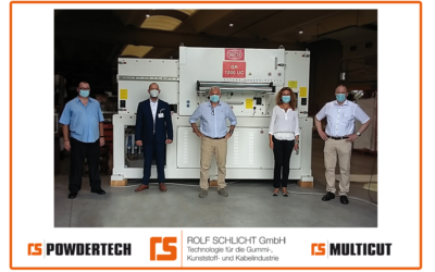 ROLF SCHLICHT GmbH & SAGITTA had build the world’s largest band granulator