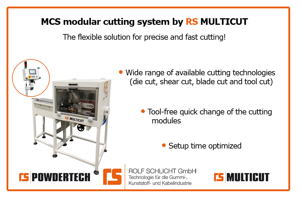 MCS Modular CUTTING system – The flexible solution!