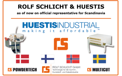 HUESTIS – ROLF SCHLICHT as of now on official representative for Scandinavia